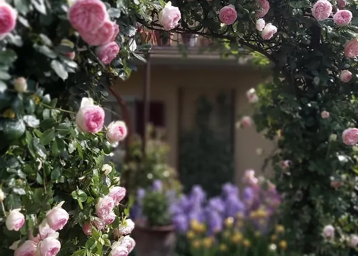 Vista Panoramica Giardino E Montagne *