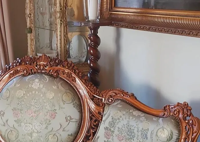 Vista Panoramica Giardino E Montagne